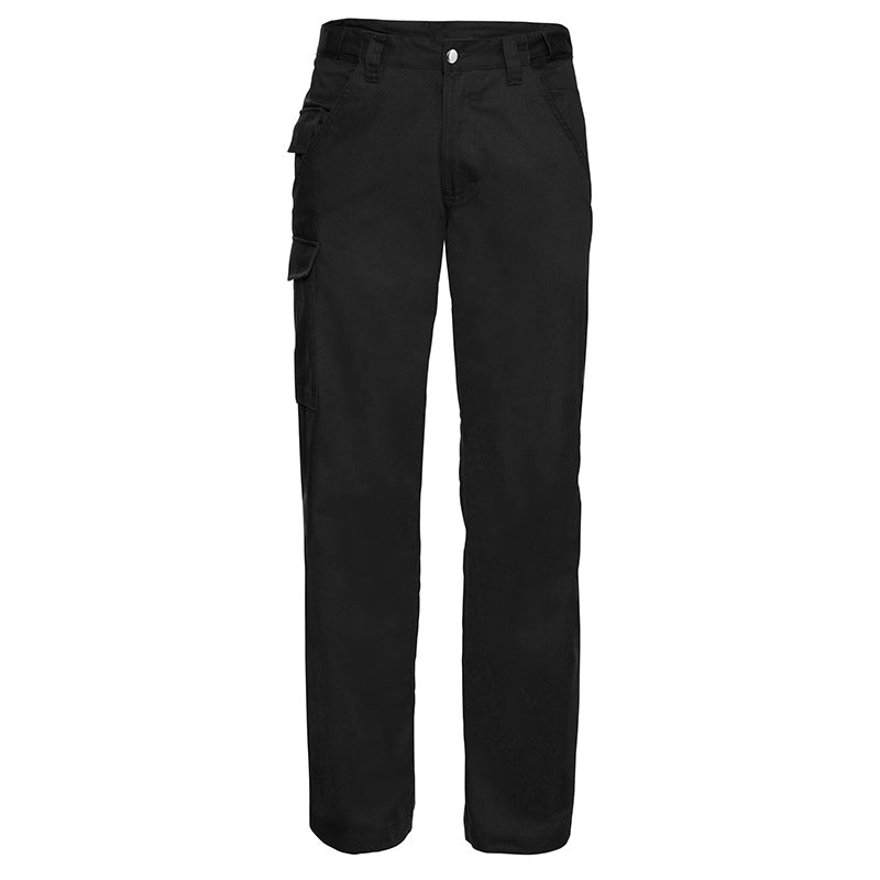 Lucketts Men's Polycotton Twill Workwear Trousers [001M]