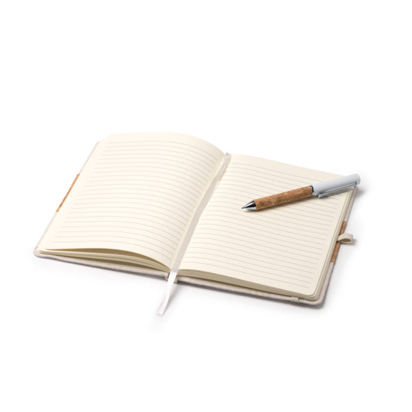 Set ballpen/notebook BERET