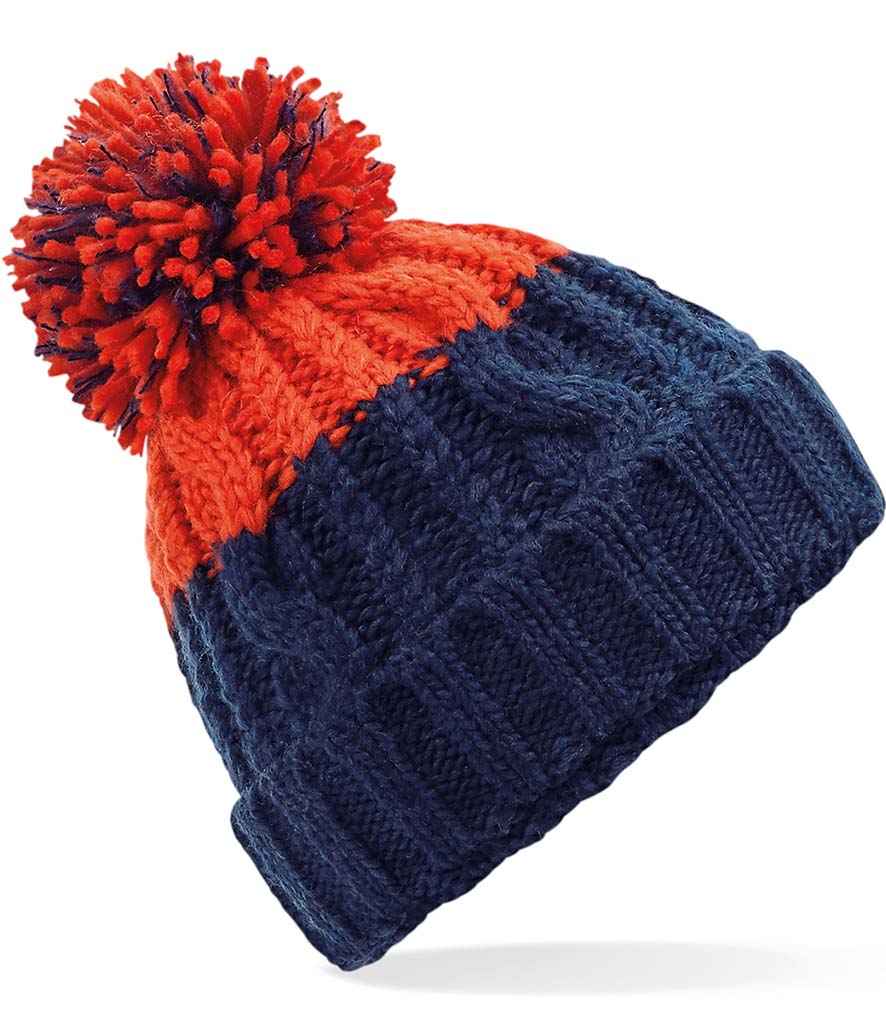 BB437 Azure/Oxford Navy Front