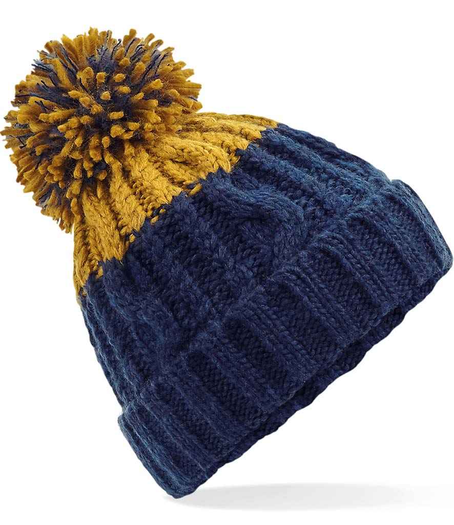 BB437 Azure/Oxford Navy Front