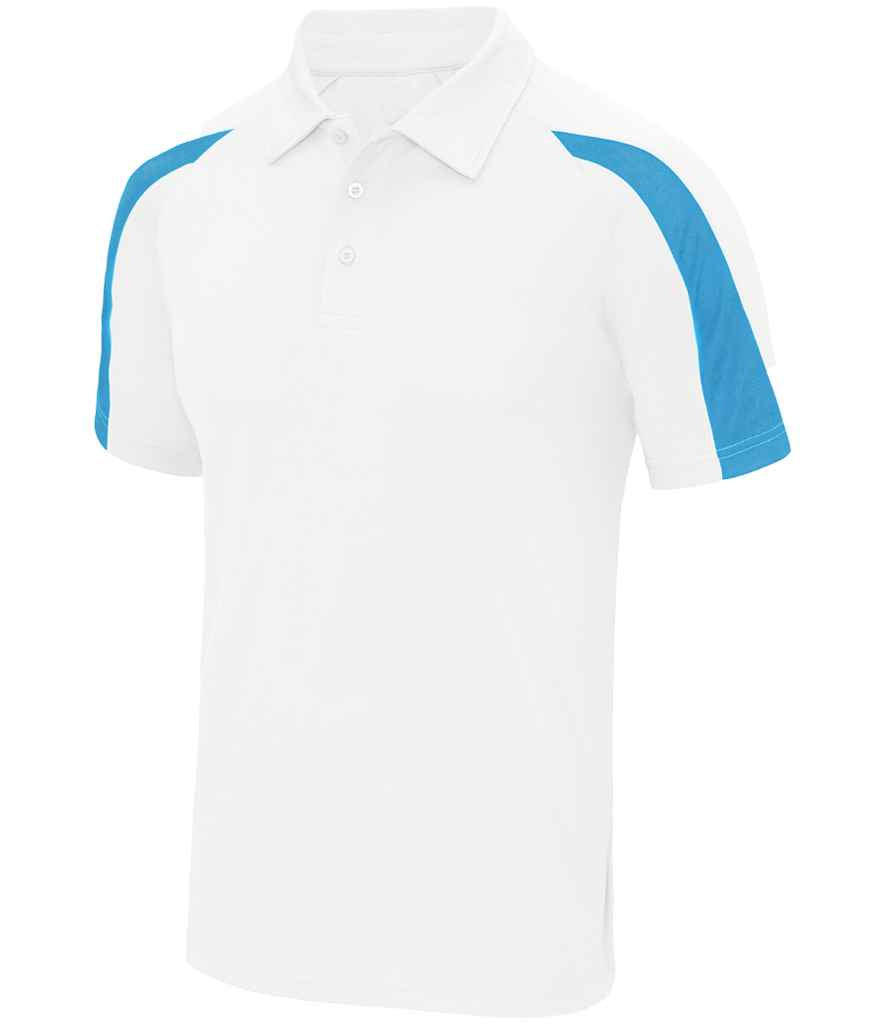 JC043 Arctic White/Fire Red Front