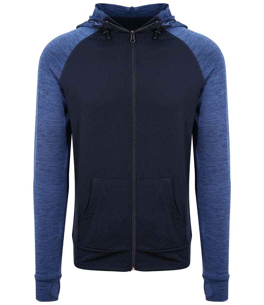 JC057 Black/Black Slate Melange Front