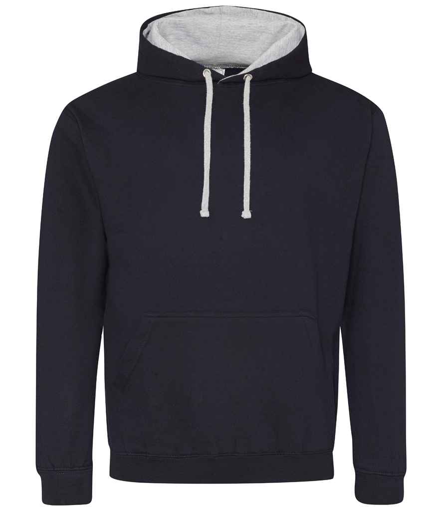 JH003 Arctic White/French Navy Front