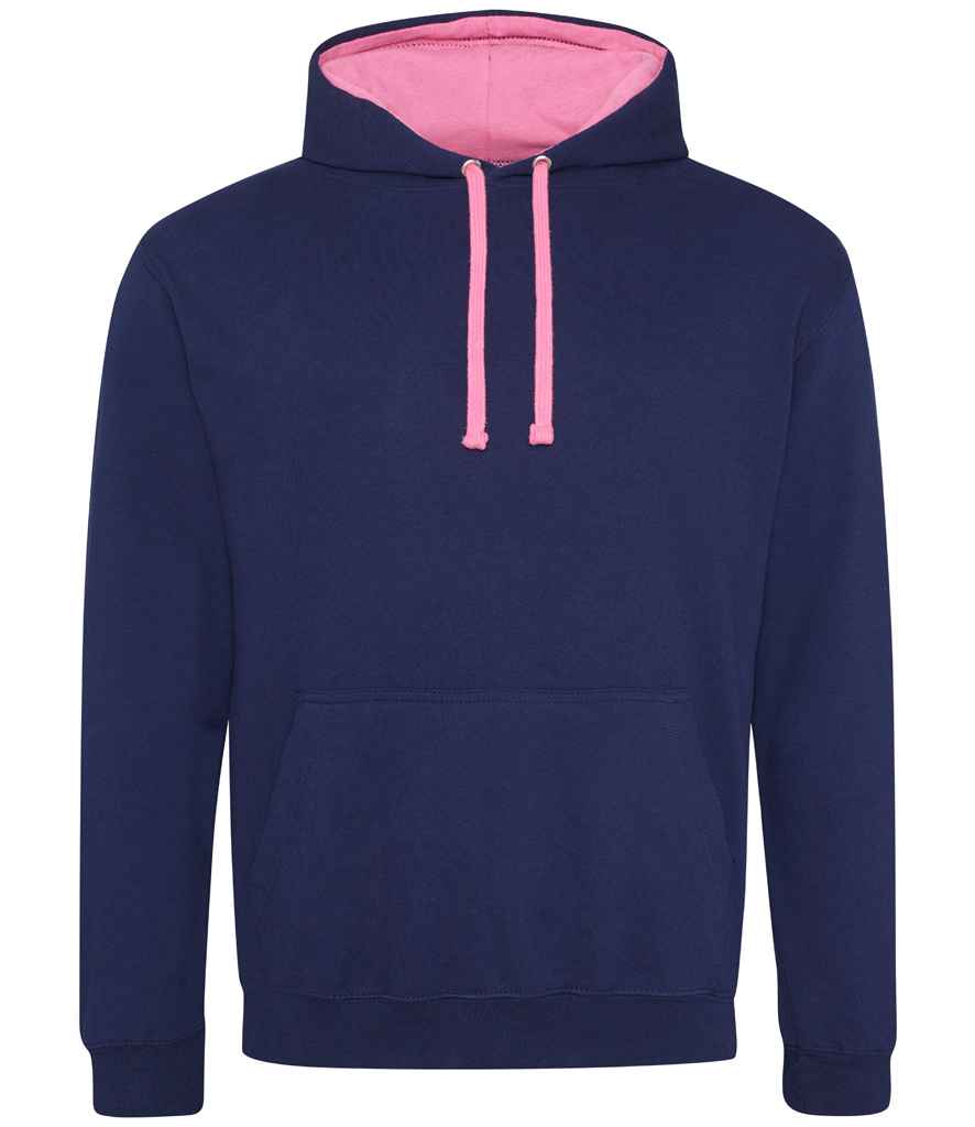 JH003 Arctic White/French Navy Front