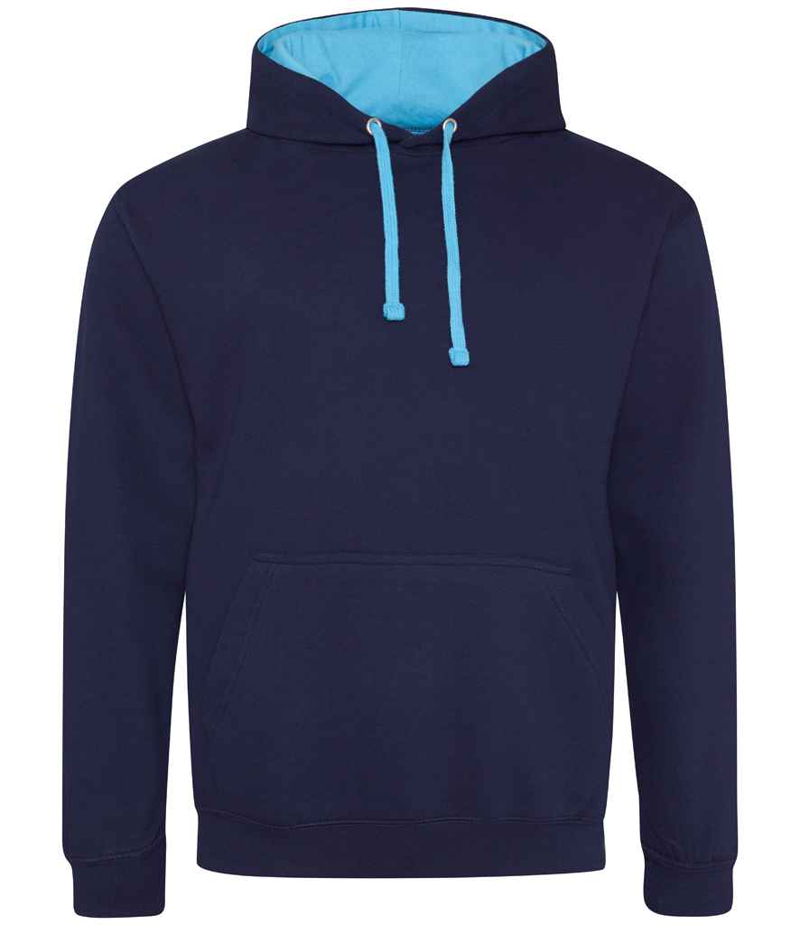 JH003 Arctic White/French Navy Front