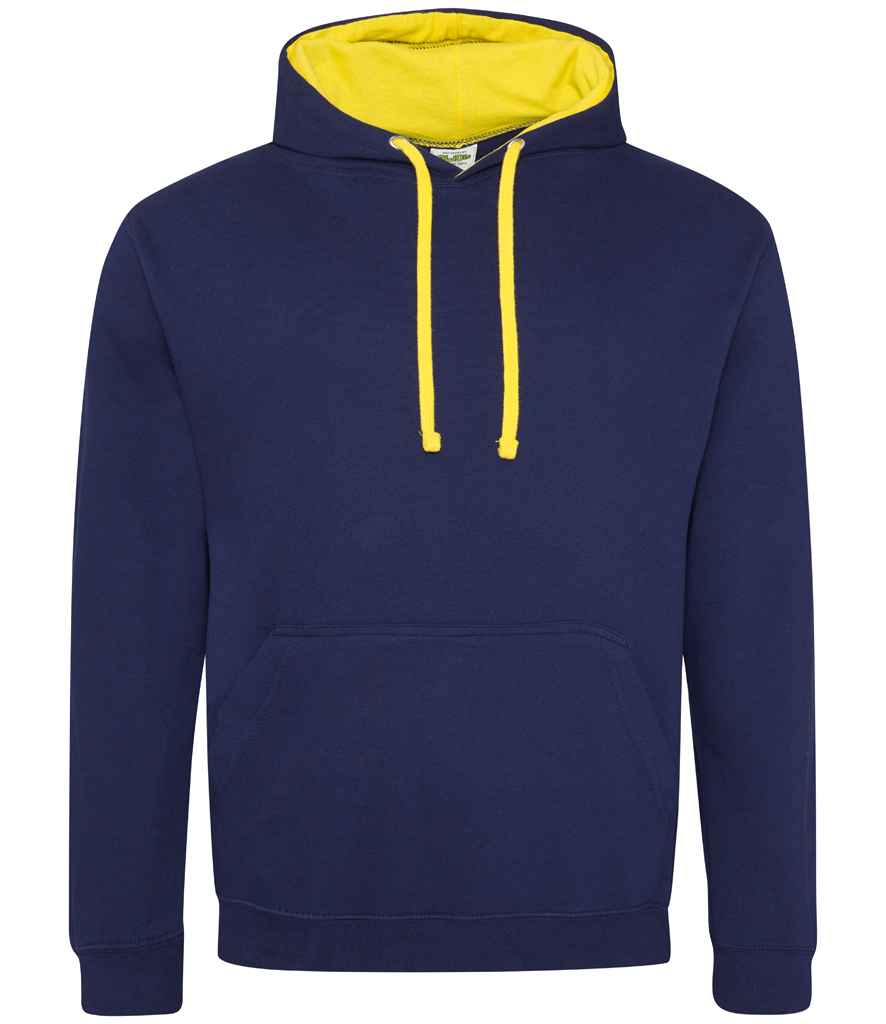 JH003 Arctic White/French Navy Front