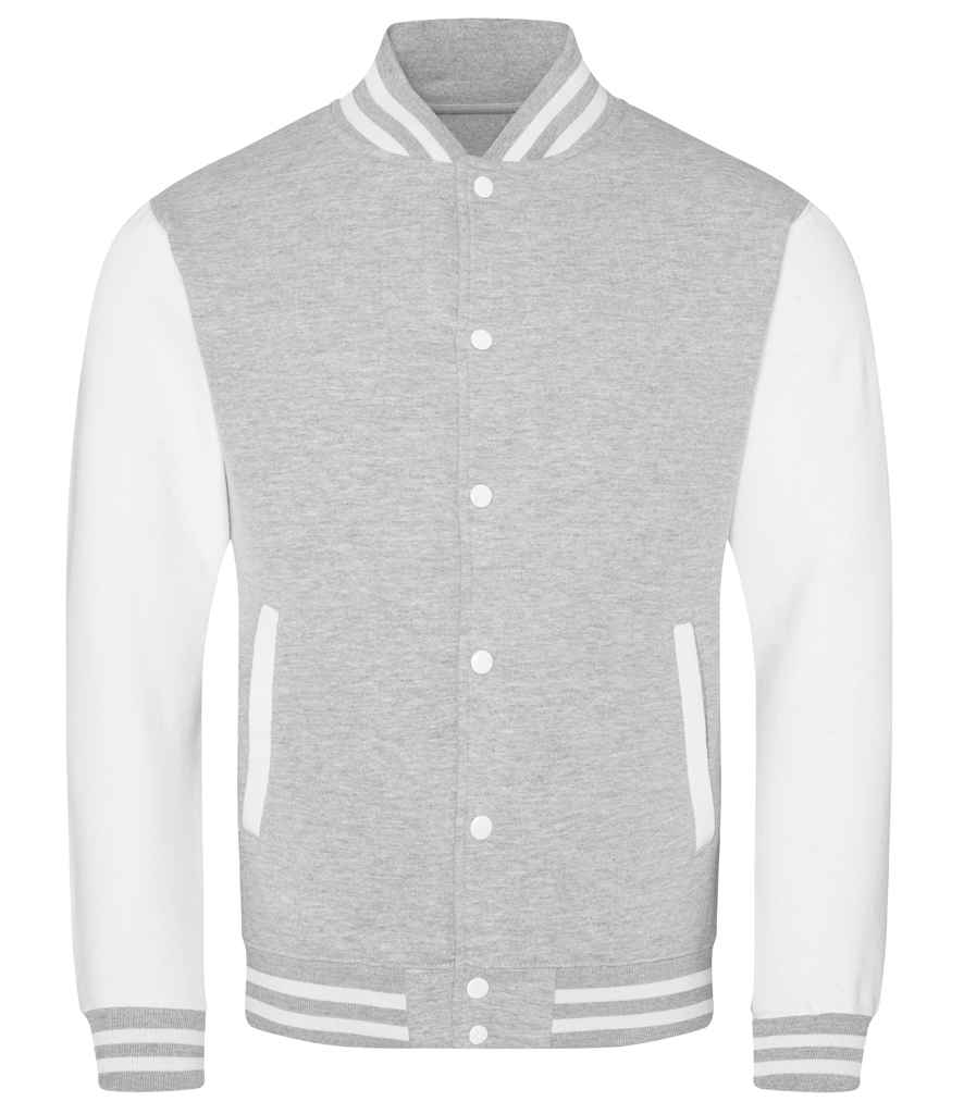JH043 Burgundy/Heather Grey Front
