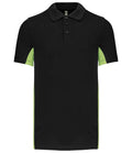 KB232 Black/Lime Green Front