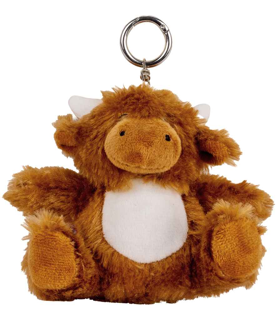MM23 Brown Highland Cow Front