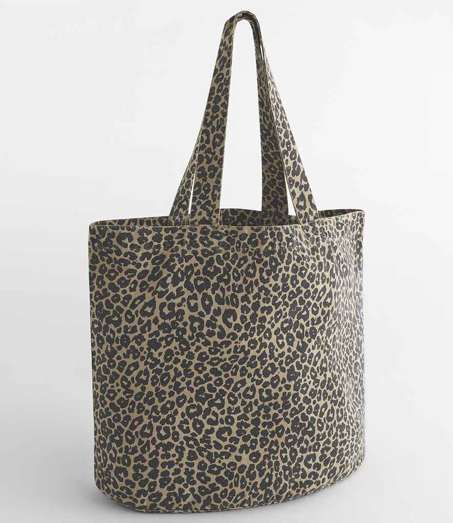 W335 Vintage Leopard Print Front