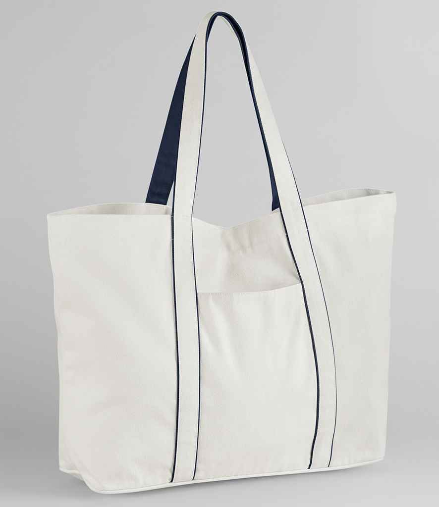 W952 Soft White/Bottle Green Front