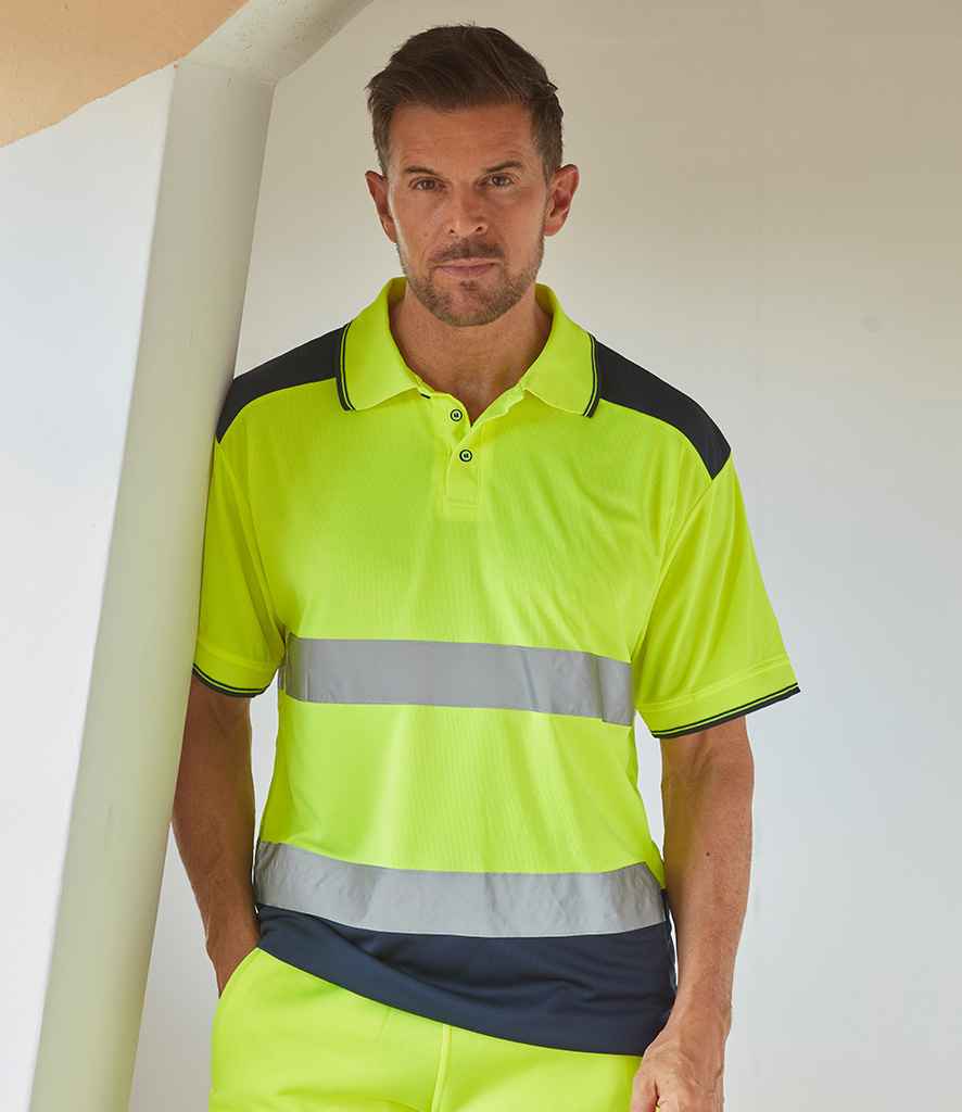 YK017 Orange/Navy Model
