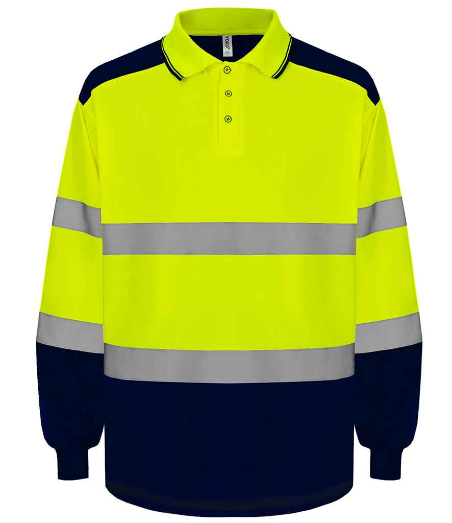 YK019 Orange/Navy Front