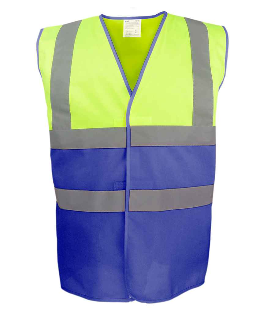 YK111 Yellow/Black Front