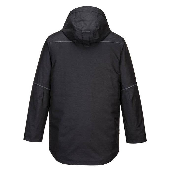 Portwest KX360 KX3 Parka Jacket - Waterpoof, Thermal (Black)